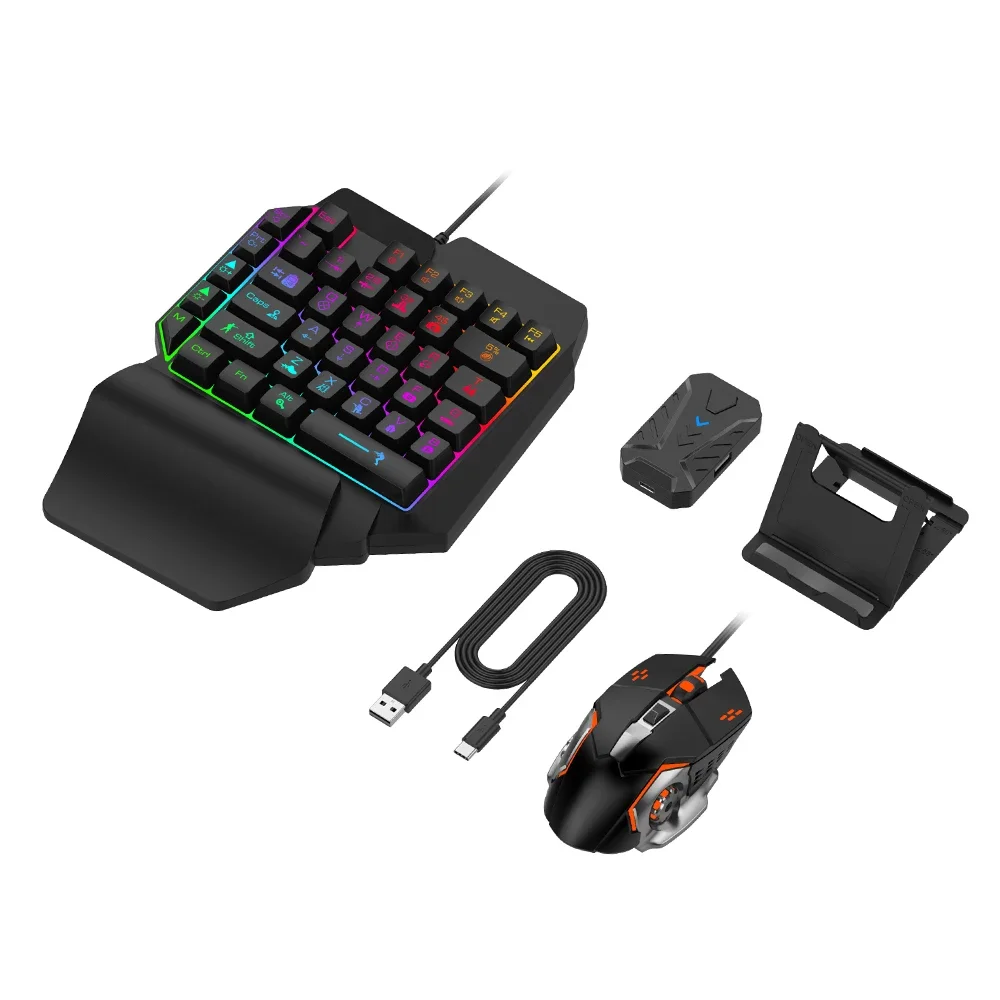 Gaming Keyboard And Mouse Mobile - 在庫あり Mixliteモバイルゲームパッド Android用コントローラー PUBGモバイル用 ゲーミングキーボードマウスコンバーター PCゲーム用ジョイスティック