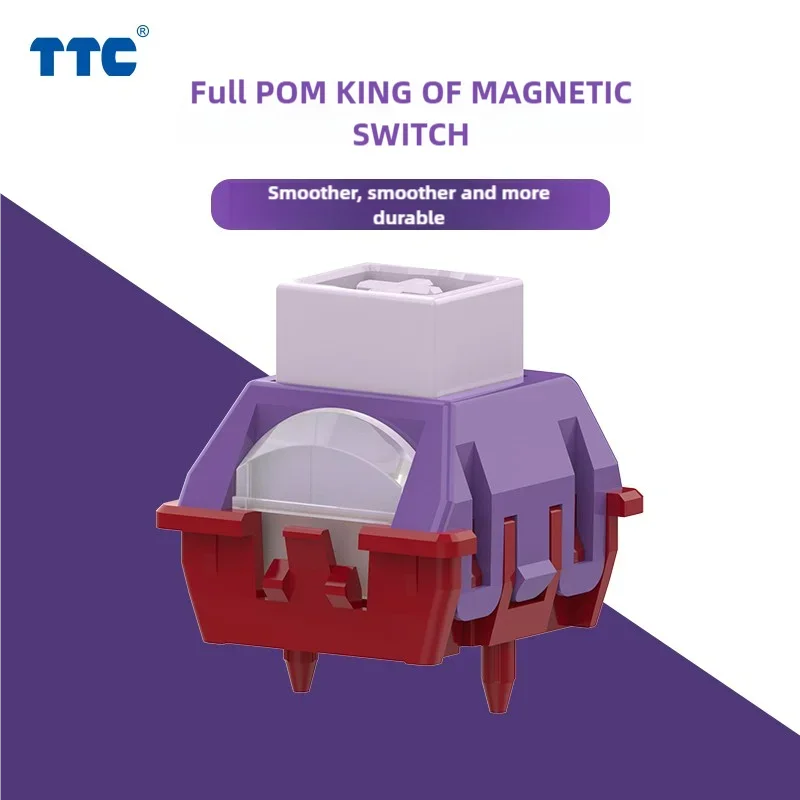 Gaming Keyboard Magnetic Switches - TTC フル POM キングオブマグネティックスイッチ TTC マグネトスイッチ磁気キーボード用