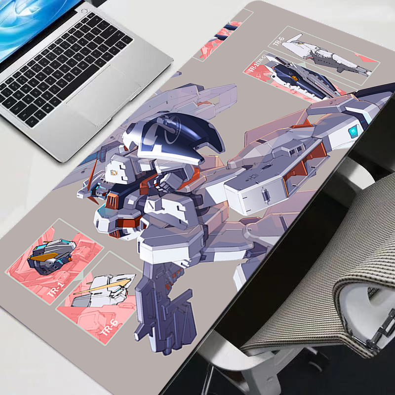 マウスパッド機動戦士ガンダム大型 PC コンピュータゲーマー - Gaming Keyboard And Mouse Mobile のレビューと価格