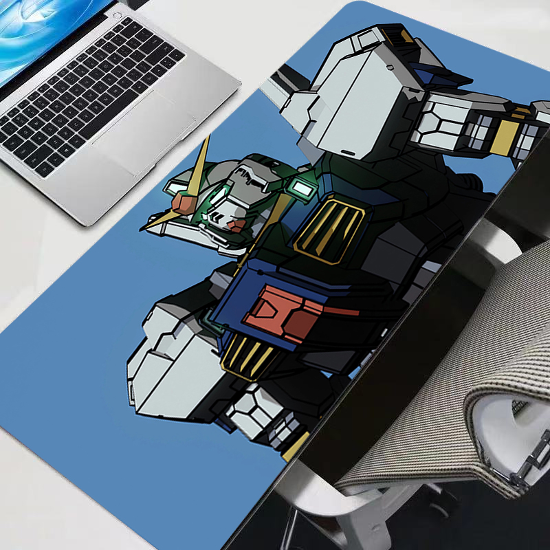 マウスパッド機動戦士ガンダム大型 PC コンピュータゲーマー - Gaming Keyboard And Mouse Mobile のレビューと価格