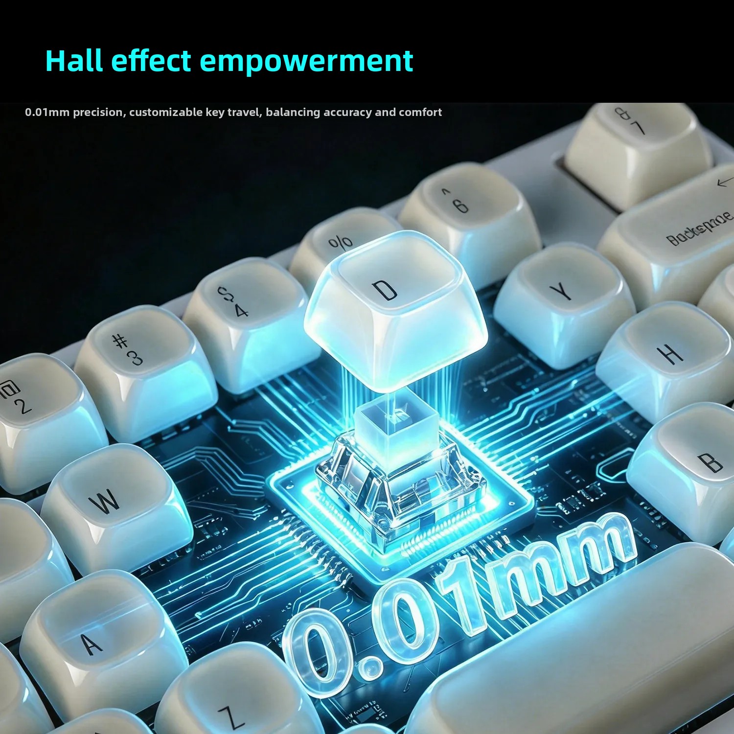 NEW Ajazz Ak039 マグネットスイッチ片手ゲーミ - Gaming Keyboard Mini Mechanical のレビューと価格