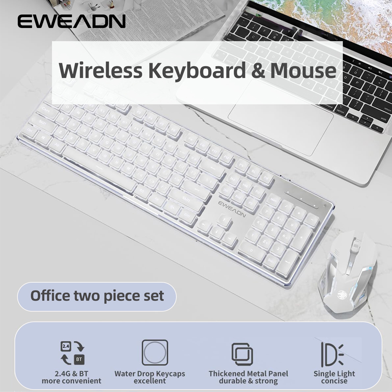 EWEADN V3-静かなワイヤレスキーボードとマウスのセッ - Gaming Keyboard And Mouse Combo のレビューと価格