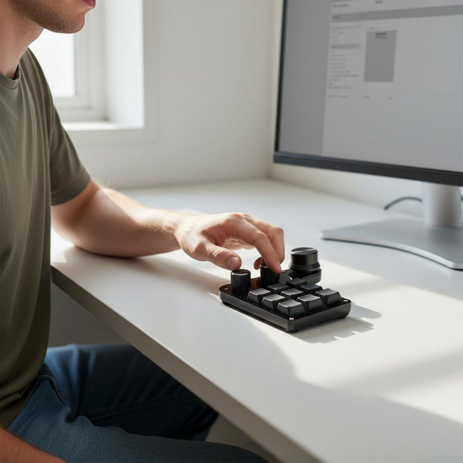 ゲーミングキーボード メカニカルキーパッド ノブ付き マクロ - Gaming Keyboard Mechanical のレビューと価格