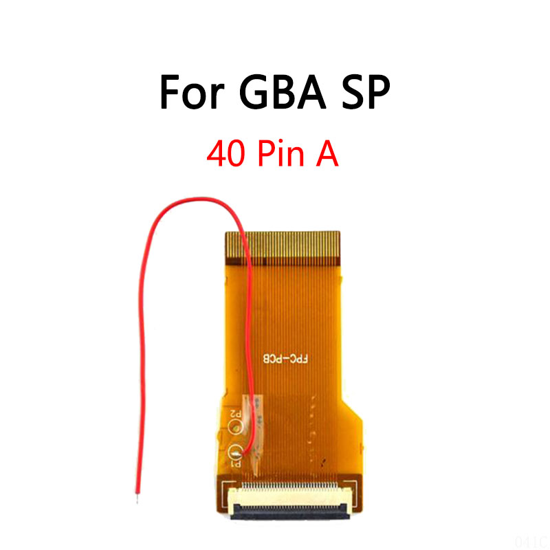 バックライト付きLCDケーブル用リボン,gba sp用,32 - Film Switch Mod のレビューと価格