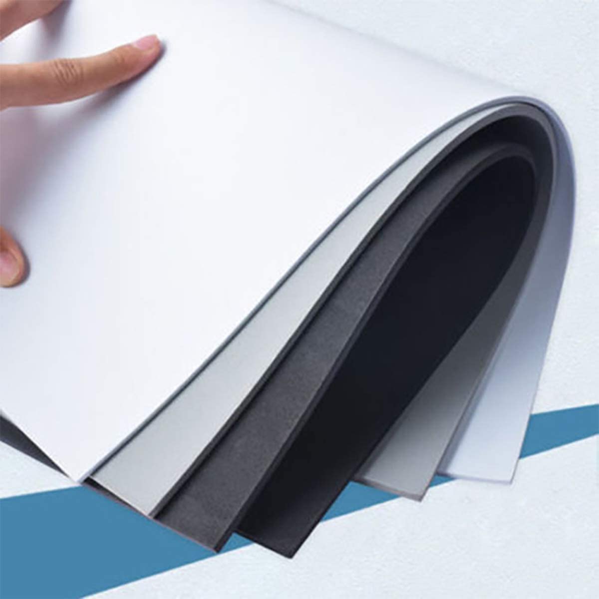 1 個両方の滑らかな環境に優しい 1-10 ミリメートル E - Polyurethane Foam Sheet のレビューと価格