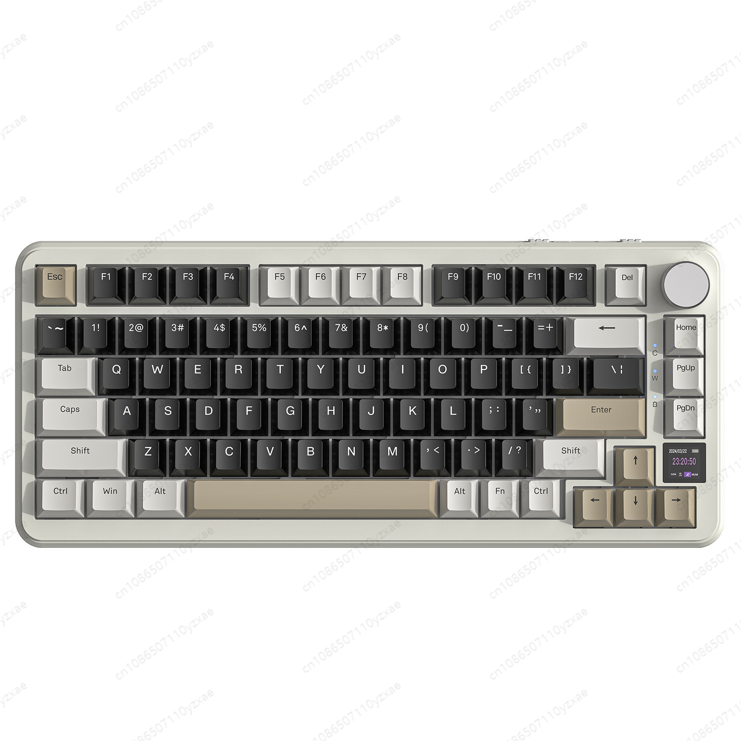 2024年新型AL66メカニカルキーボード アルミ合金製多機 - Gaming Keyboard Hot Swappable のレビューと価格