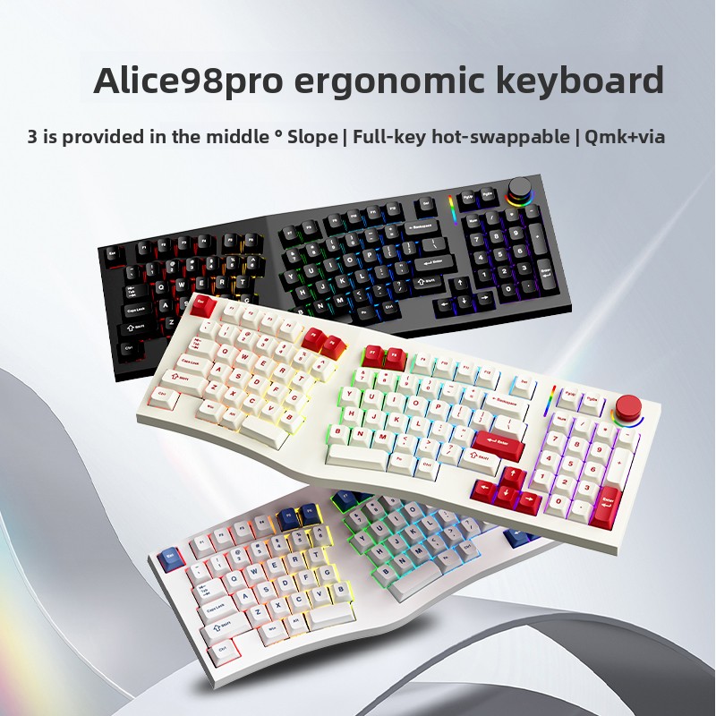 FEKER Alice98pro メカニカルキーボード エイ - Gaming Keyboard Hot Swappable のレビューと価格
