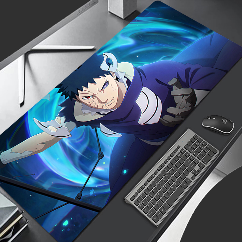 マウスパッドアニメカーペ大型ナルトうちはオビトPCゲーマーコ - Gaming Keyboard Brands のレビューと価格