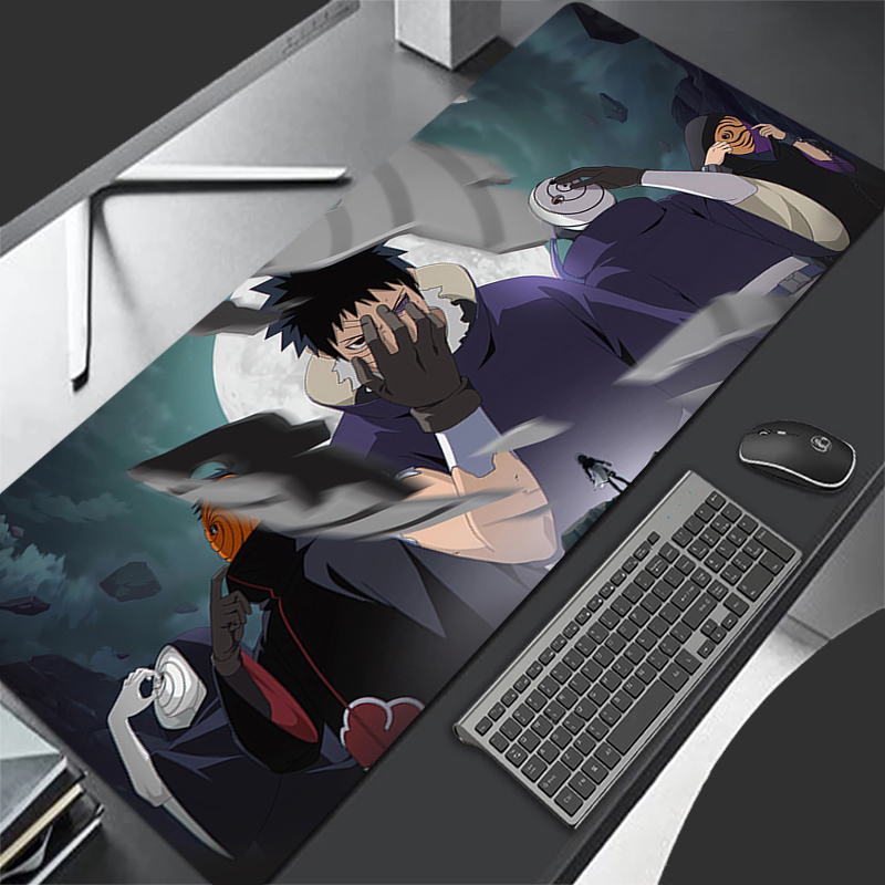 マウスパッドアニメカーペ大型ナルトうちはオビトPCゲーマーコ - Gaming Keyboard Brands のレビューと価格